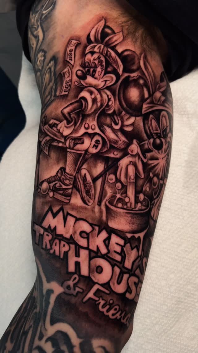 Lettering & Script tattoo artist work by Classy at Yes Electric Tattoo Toronto