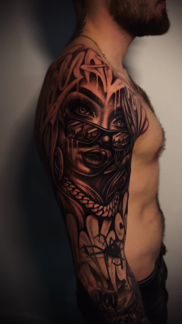 Lettering & Script tattoo artist work by Classy at Yes Electric Tattoo Toronto