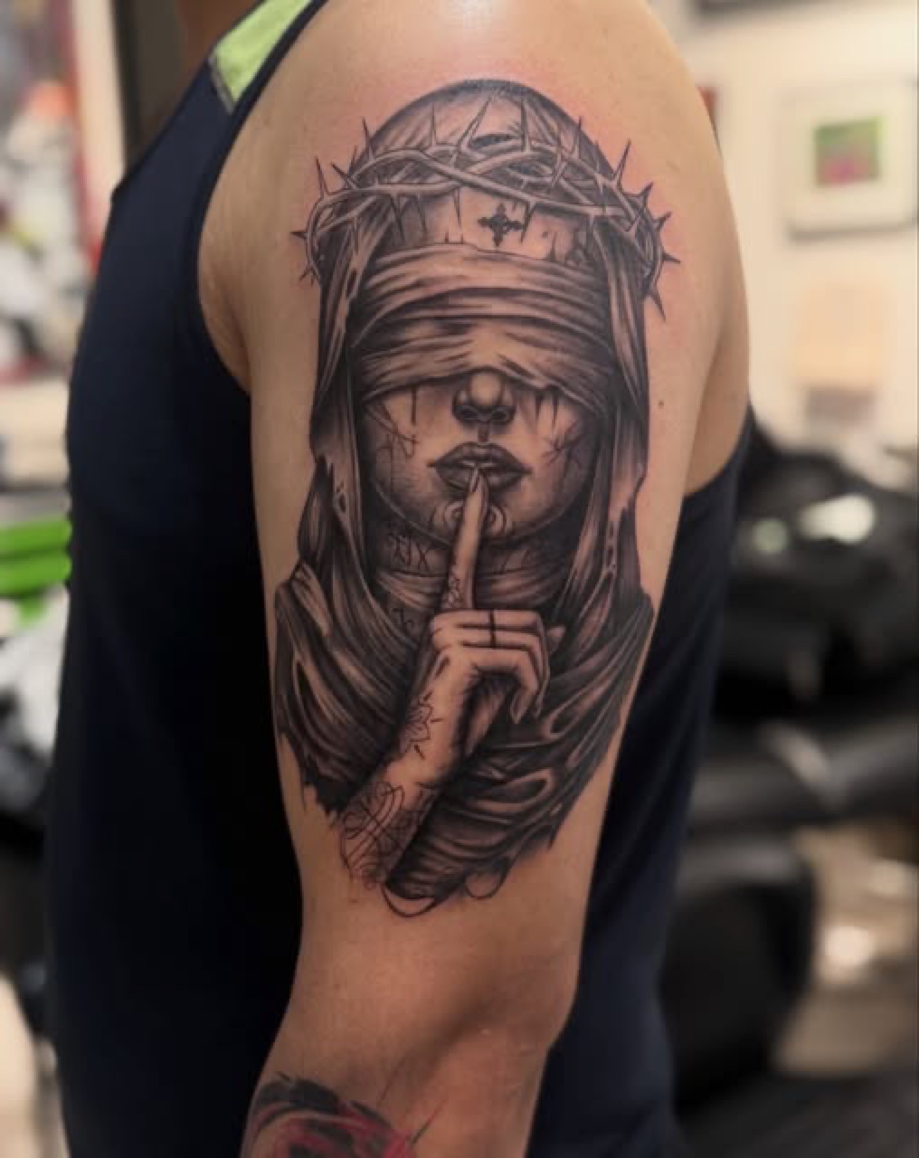 Realism, Fine Line & Custom tattoo artist work by Lux at Yes Electric Tattoo Toronto
