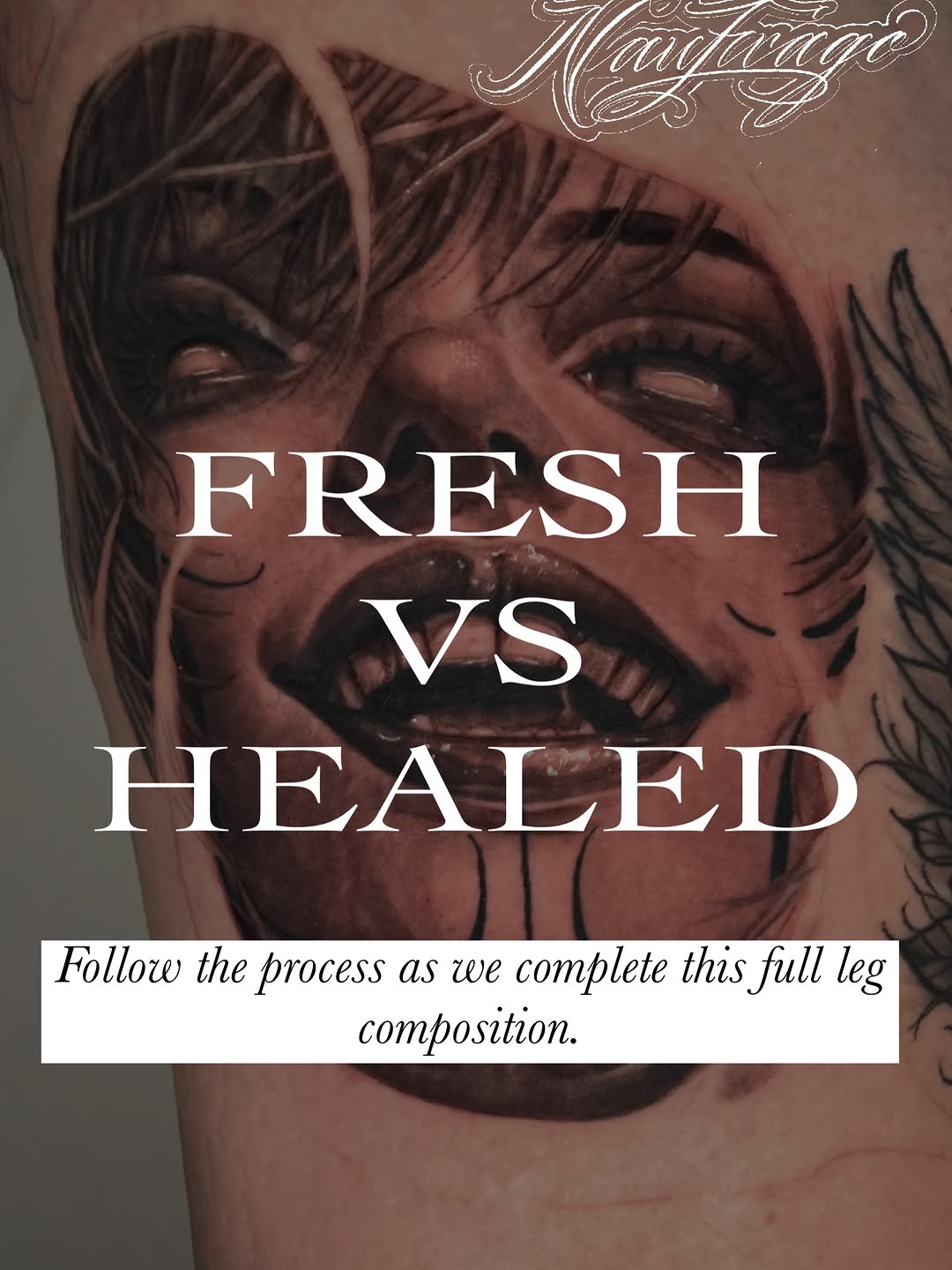 Black & Grey Realism tattoo artist work by Nau Frago at Yes Electric Tattoo Toronto
