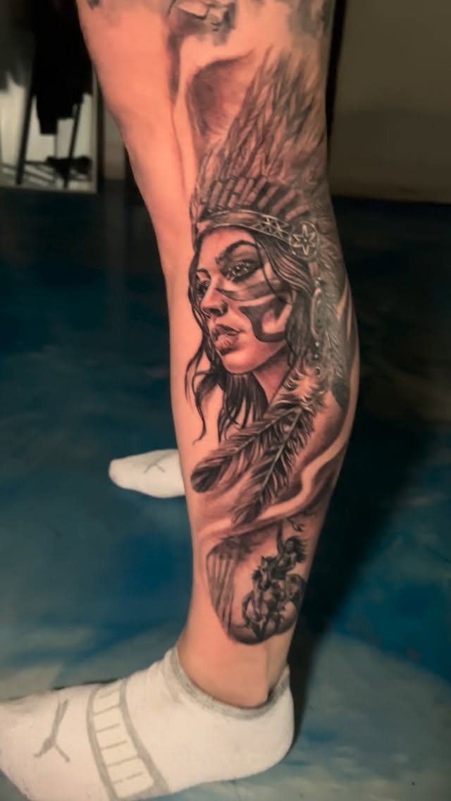 Colour, Illustrative & Sleeves tattoo artist work by Sarah Johnson at Yes Electric Tattoo Toronto